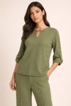 Blusa detalhe gota heritage VERDE,,